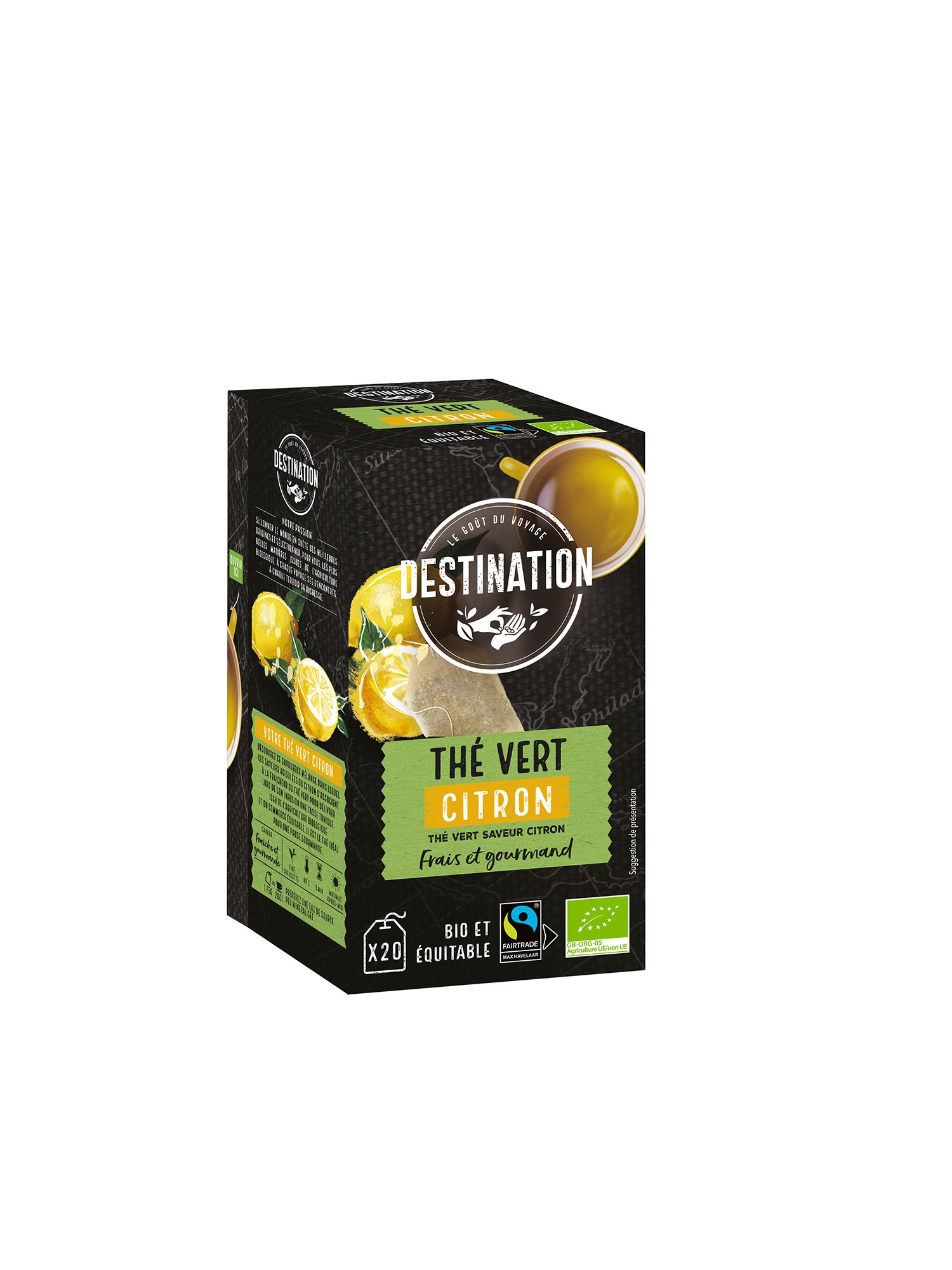 Thé vert bio - Citron